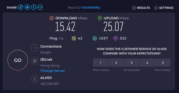 YXVM Hong Kong Volume Official Version - Basic VPS test 8.png