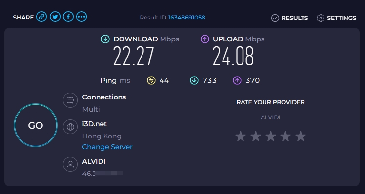 YXVM Hong Kong Volume Official Version - Basic VPS test 7.png