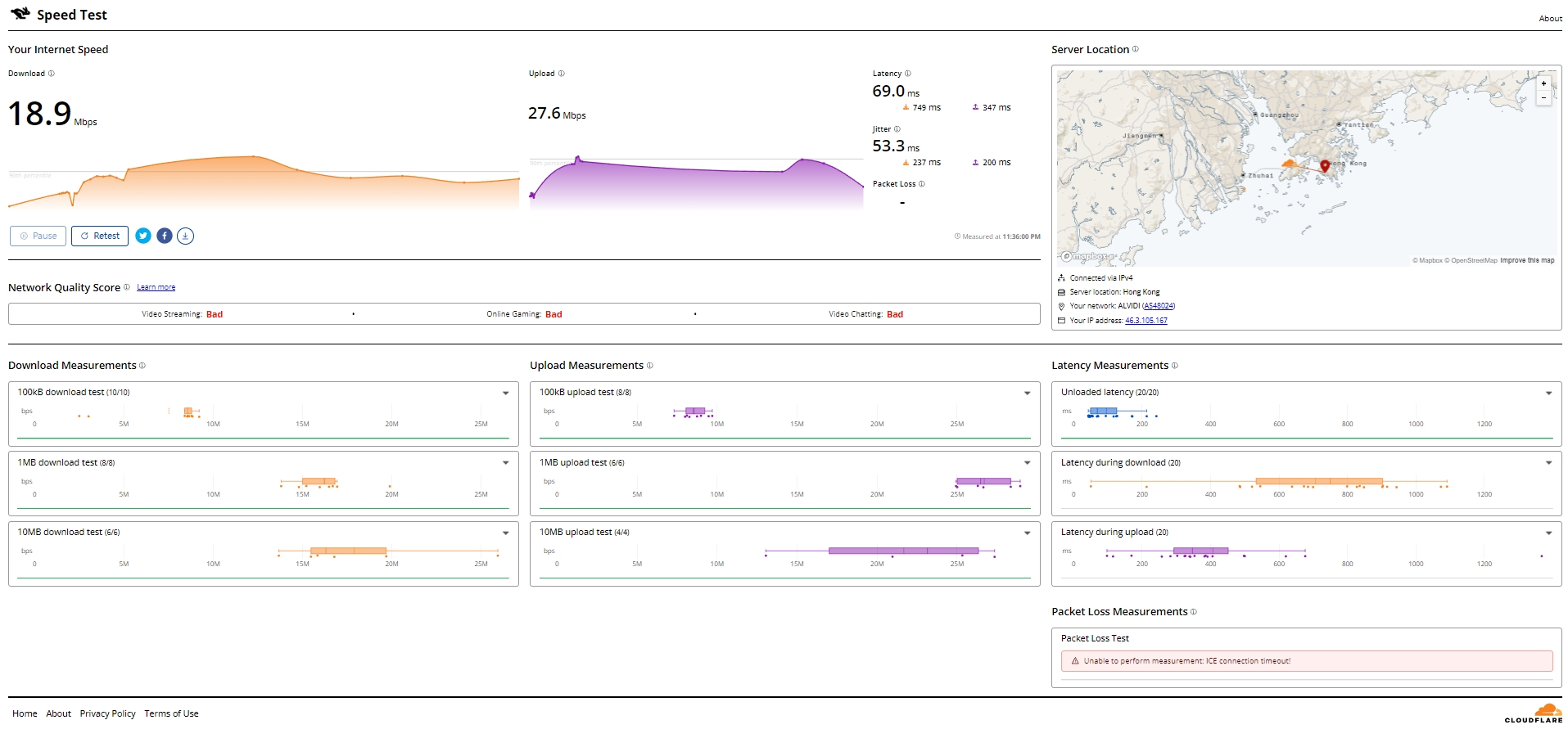 YXVM Hong Kong Volume Official Version - Basic VPS test 9.png