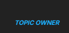 Topic Owner长这样→